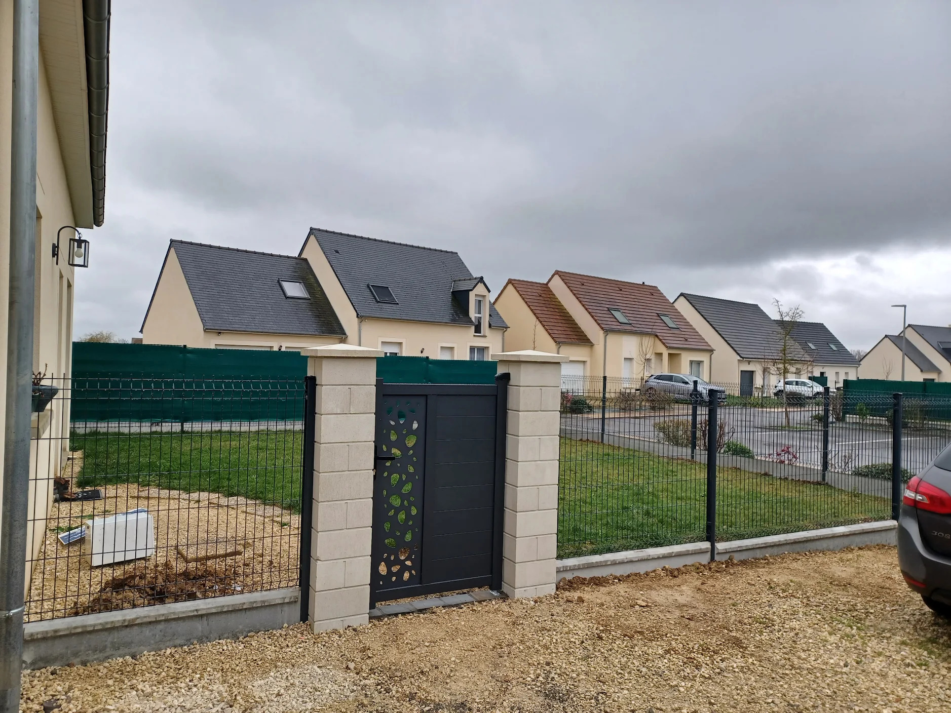 Clôture avec portillons - Réalisation 1
