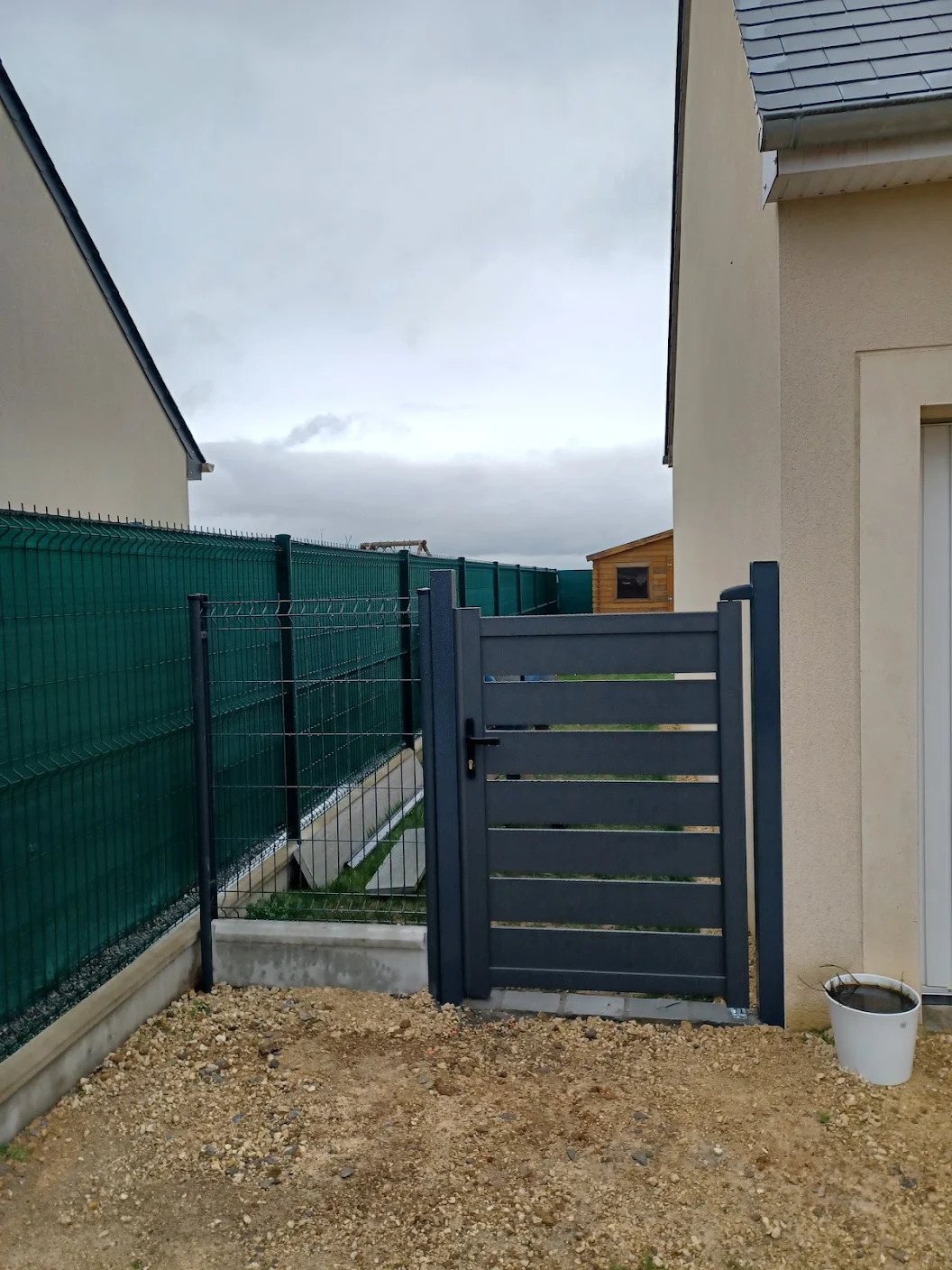 Clôture avec portillons - Réalisation 2